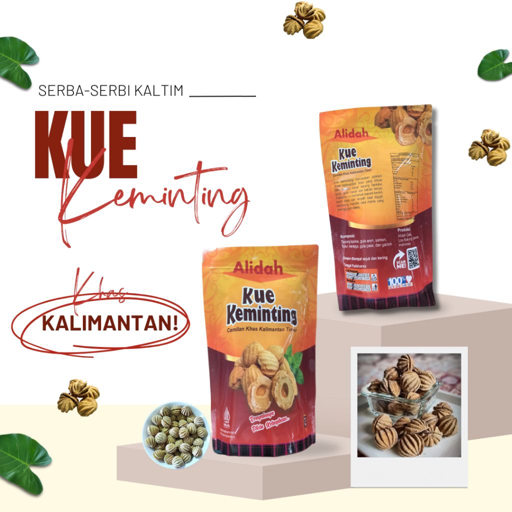 

Kue Keminting – Camilan Enak Khas Kalimantan Timur!!