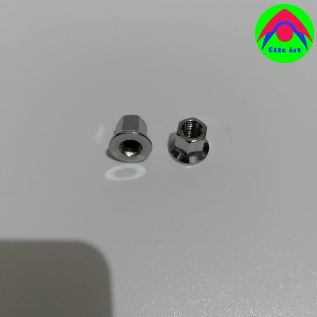 Mur knalpot Baut tanam Leher knalpot vespa matic Sprint/Primavera/Lx/S