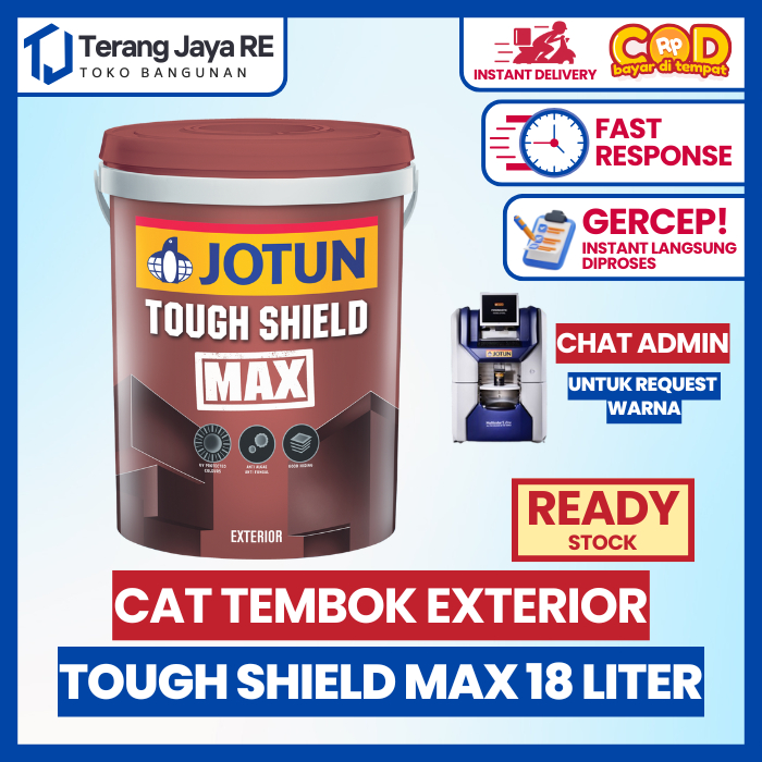 Cat Tembok Eksterior JOTUN TOUGH SHIELD MAX 18 Liter