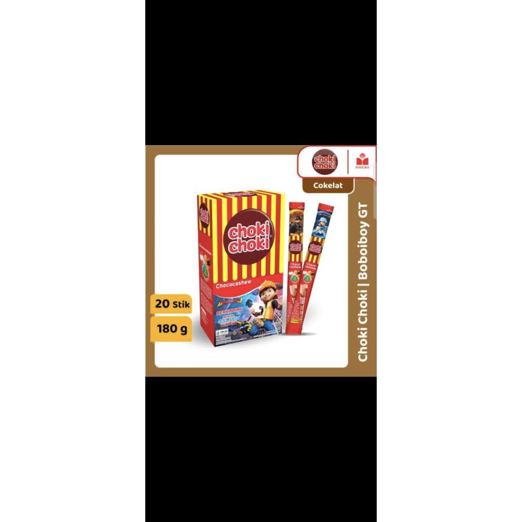 

Choki-Choki Boboiboy isi 20 stick+10card hadiah