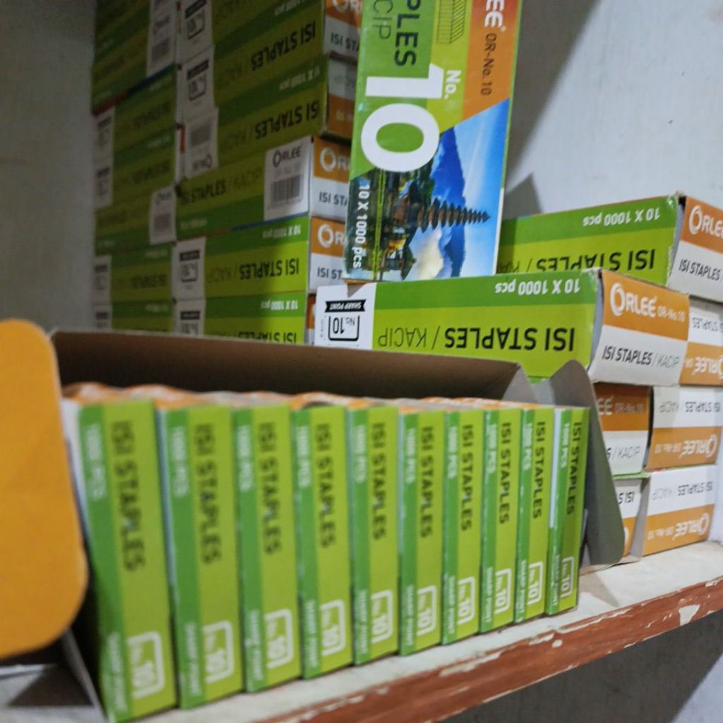 

1 slop biji staplea Hd 10 super tebal