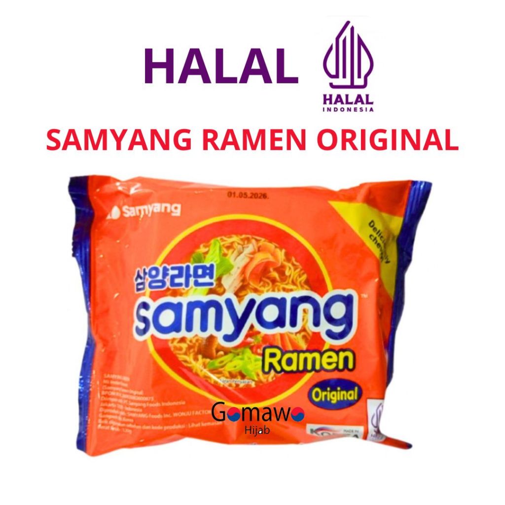 

MIE INSTAN SAMYANG RAMEN ORIGINAL - SAMYANG JADUL ORGINAL 1963 HALAL