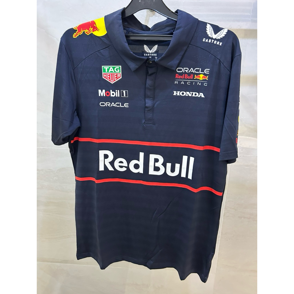RedBull Castore Polo F1 Team ORIGINAL 100% BNWT