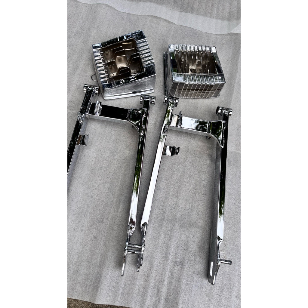 Swing arm rx king chrome original copotan 04&05 mulus kinclong