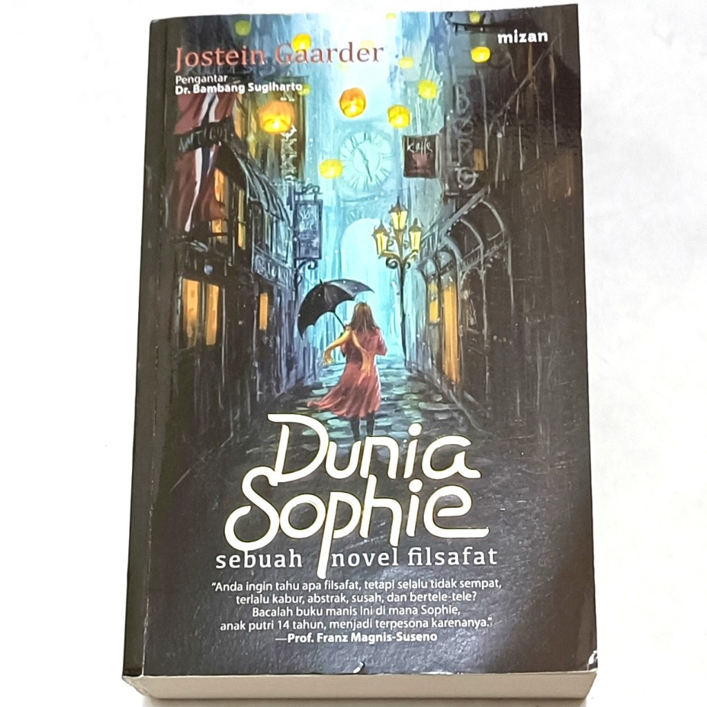 Novel Dunia Sophie - Jostein Gaarder bekas preloved