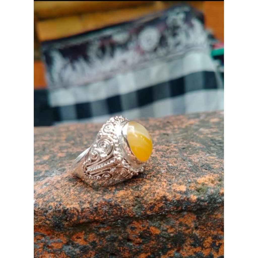 emban ring cincin perak/silver handmade from Bali, cincin pria