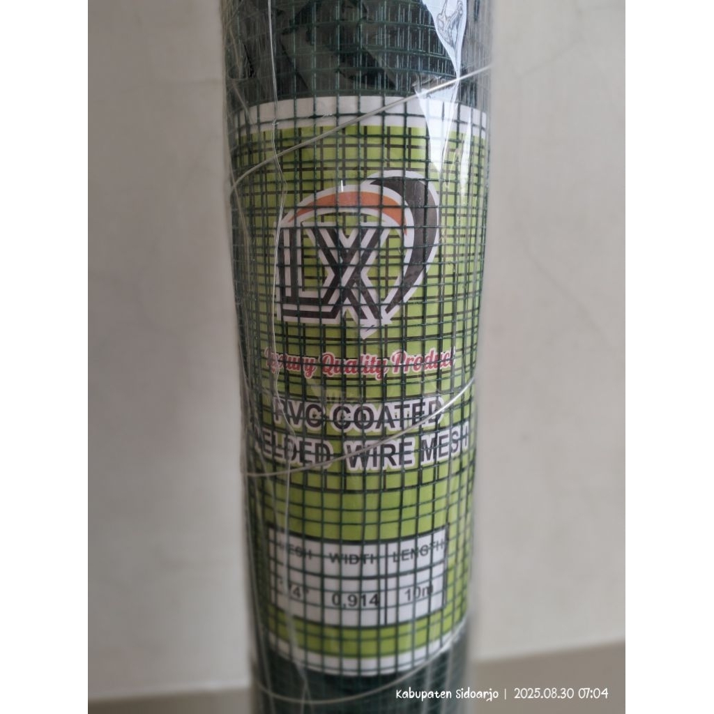 Kawat Loket Hijau PVC