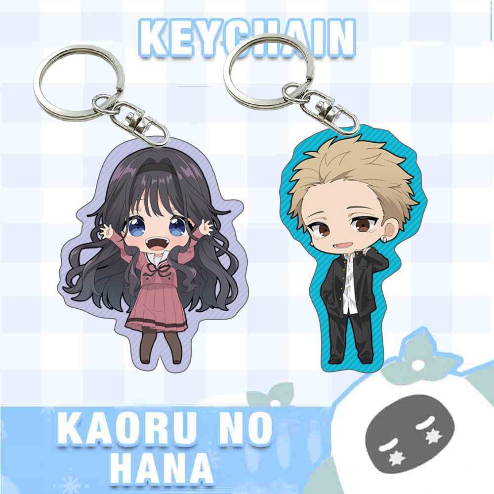 Ganci / Gantungan Kunci Keychain Akrilik KAORU NO HANA WA RINTAROU 1