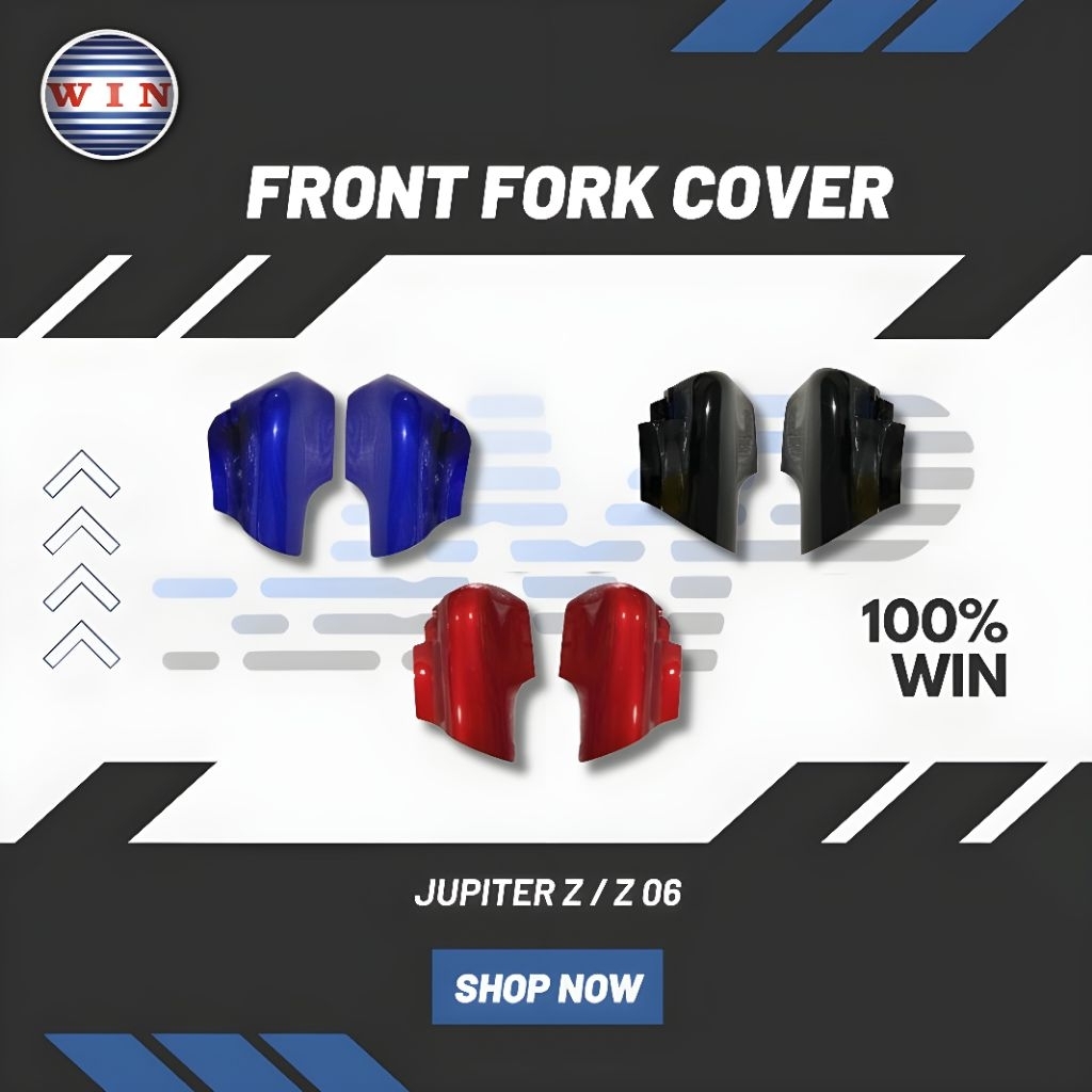 Tutup Shock / Tutup Shock Depan / Tutup As Shock Depan / Front Fork Cover | Jupiter Z (2003-2009) OR