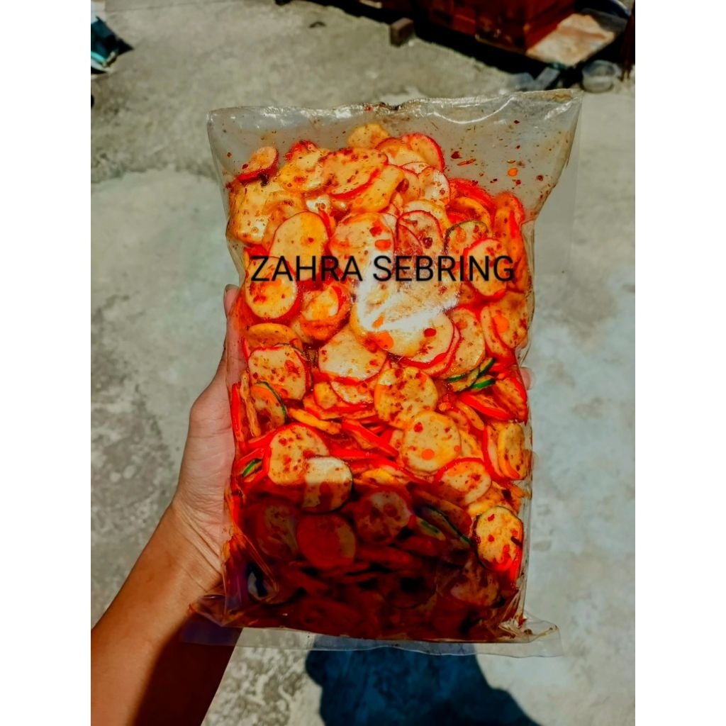 

seblak kering pedas daun jeruk berat isi 250 gram