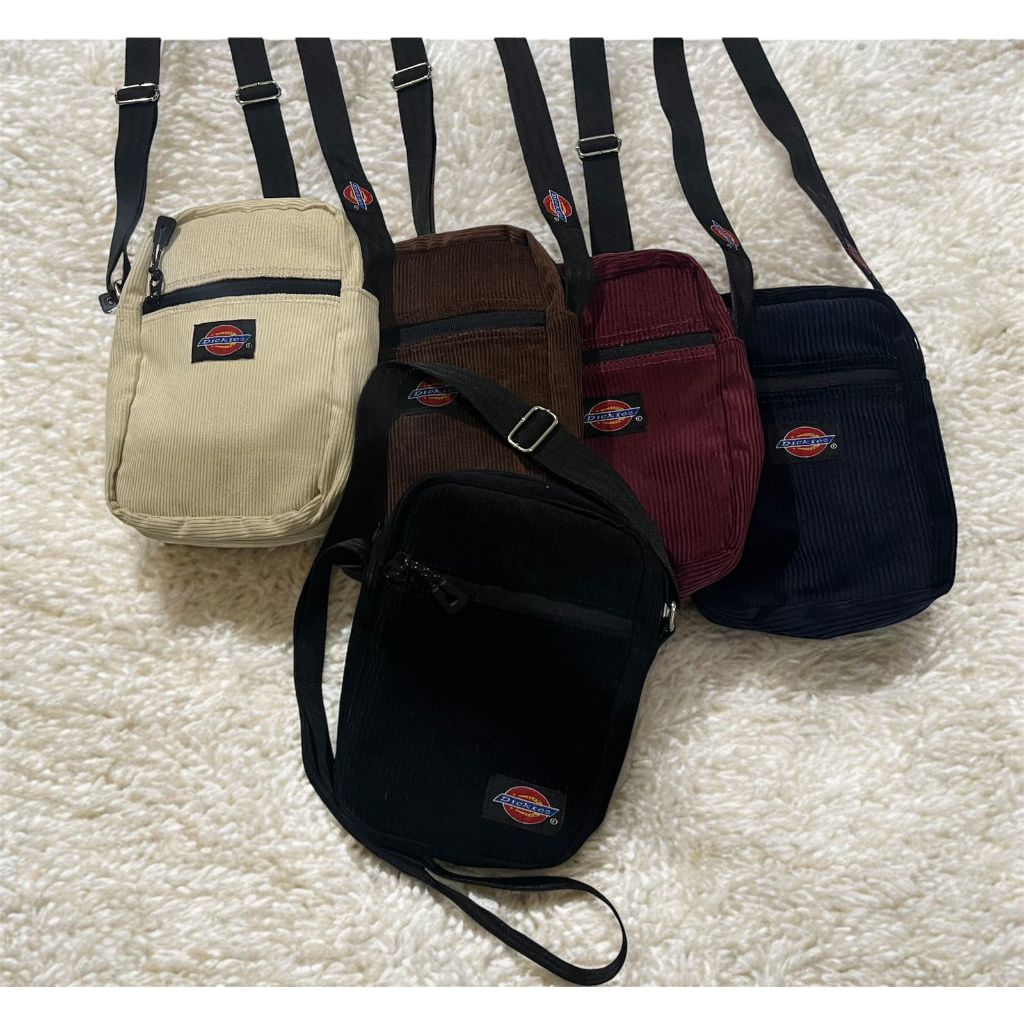 tas selempang corduroy mini sling bag corduroy