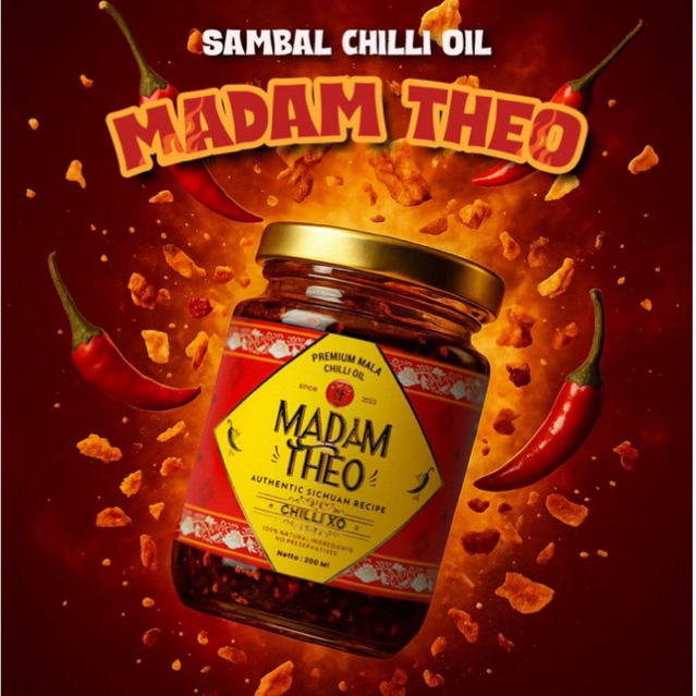 

Mala Chili Oil MadamTheo-Rasa Szehuan PedasGurih