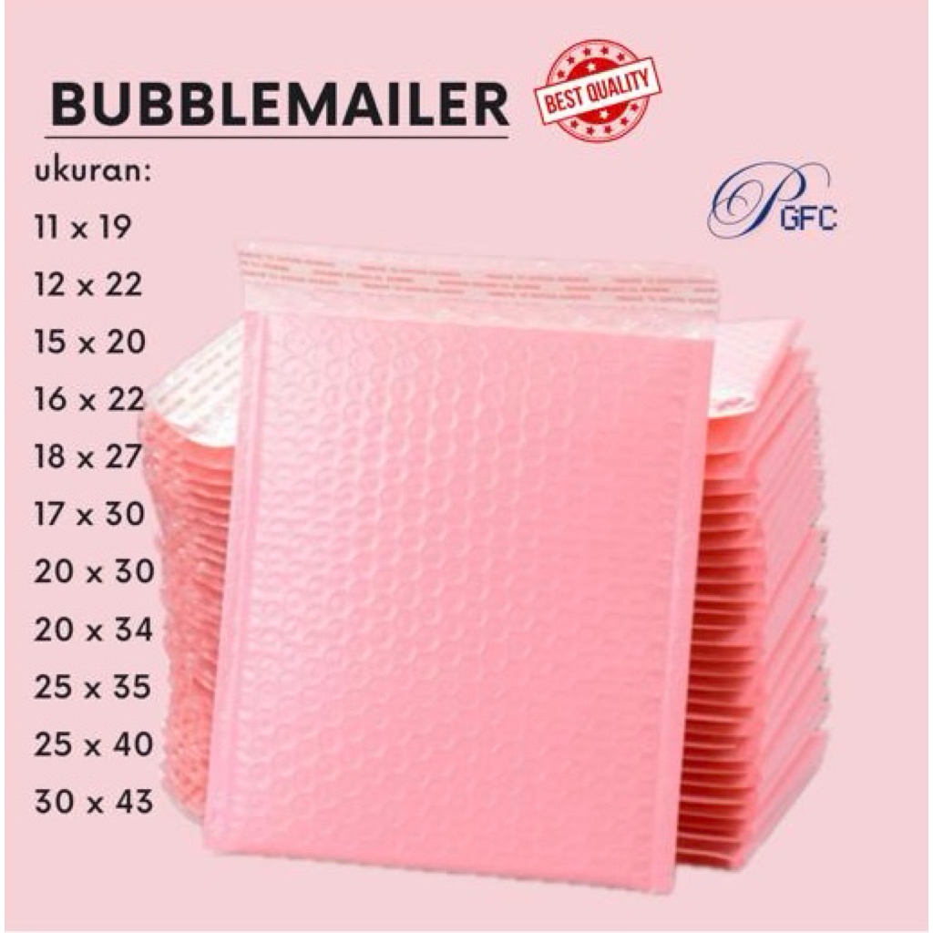 

Bubblemailer / Amplop Bubble Packing ( PINK )