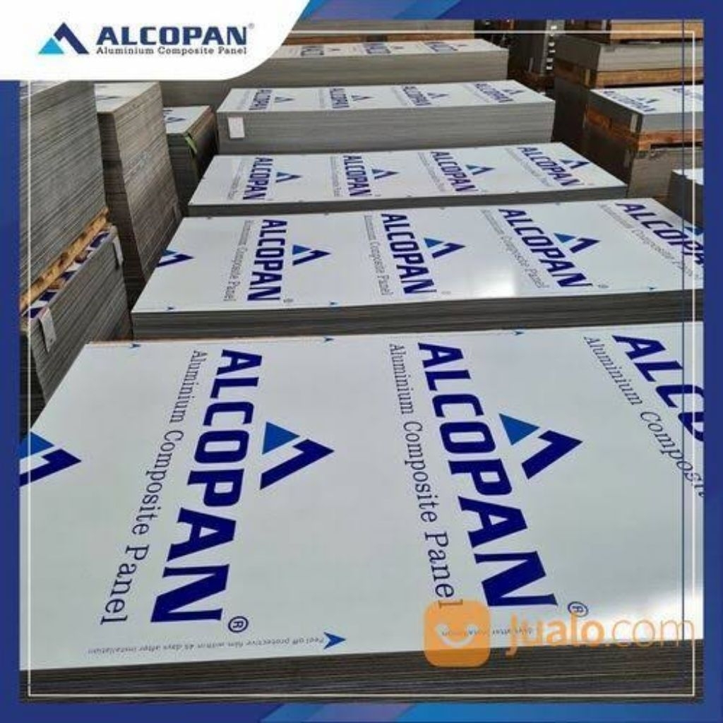 1 Lembar ACP Tebal 3mm P 244 x L 122 Acp Aluminum Composite Panel