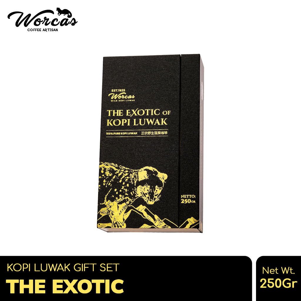 

WORCAS Kopi Luwak The Exotic Luxury Package 250gr