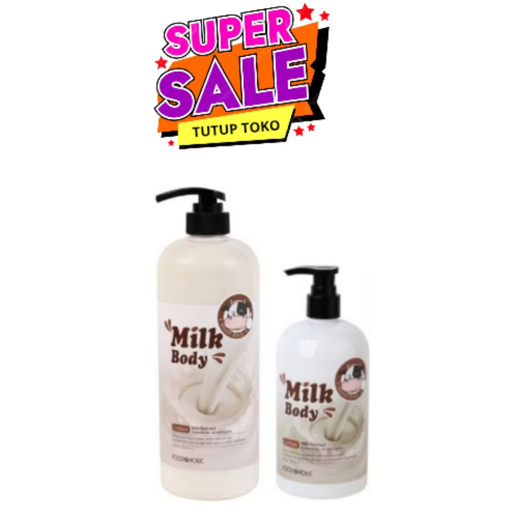 FOODAHOLIC Milk Whitening Body Lotion