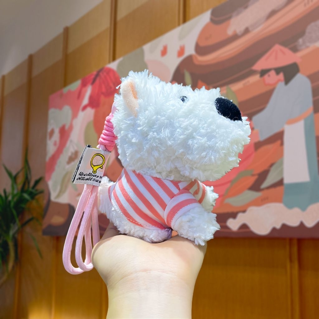 GANTUNGAN TAS BONEKA DOGGIE LUCU / MAINAN BONEKA ANJING