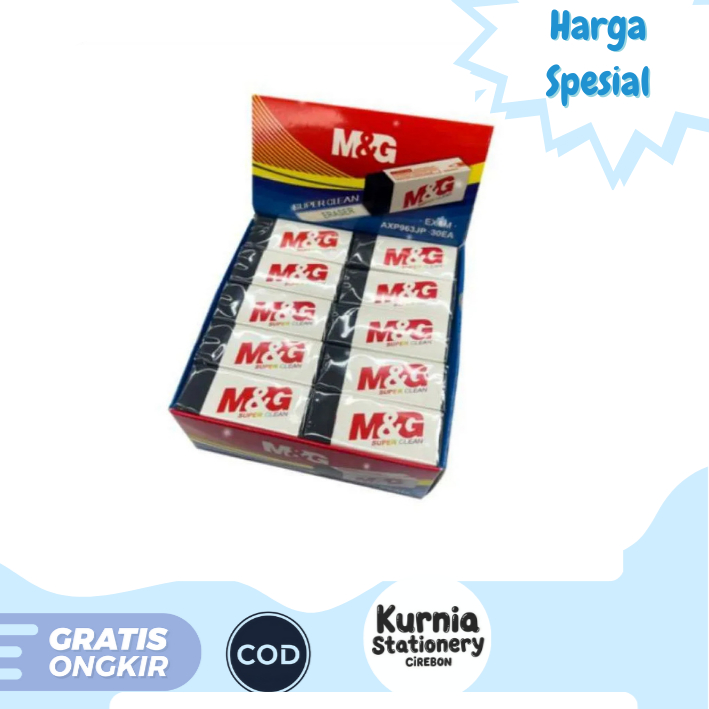 

M&G Penghapus Super Clean Hitam Kecil AXP963JP (Satuan)