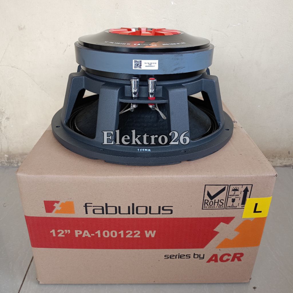Speaker ACR Fabulous 12 inch PA 100122 W Original