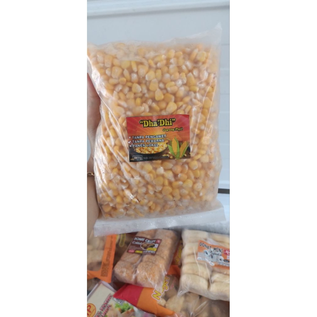 

jagung pipil manis kemasan 1kg