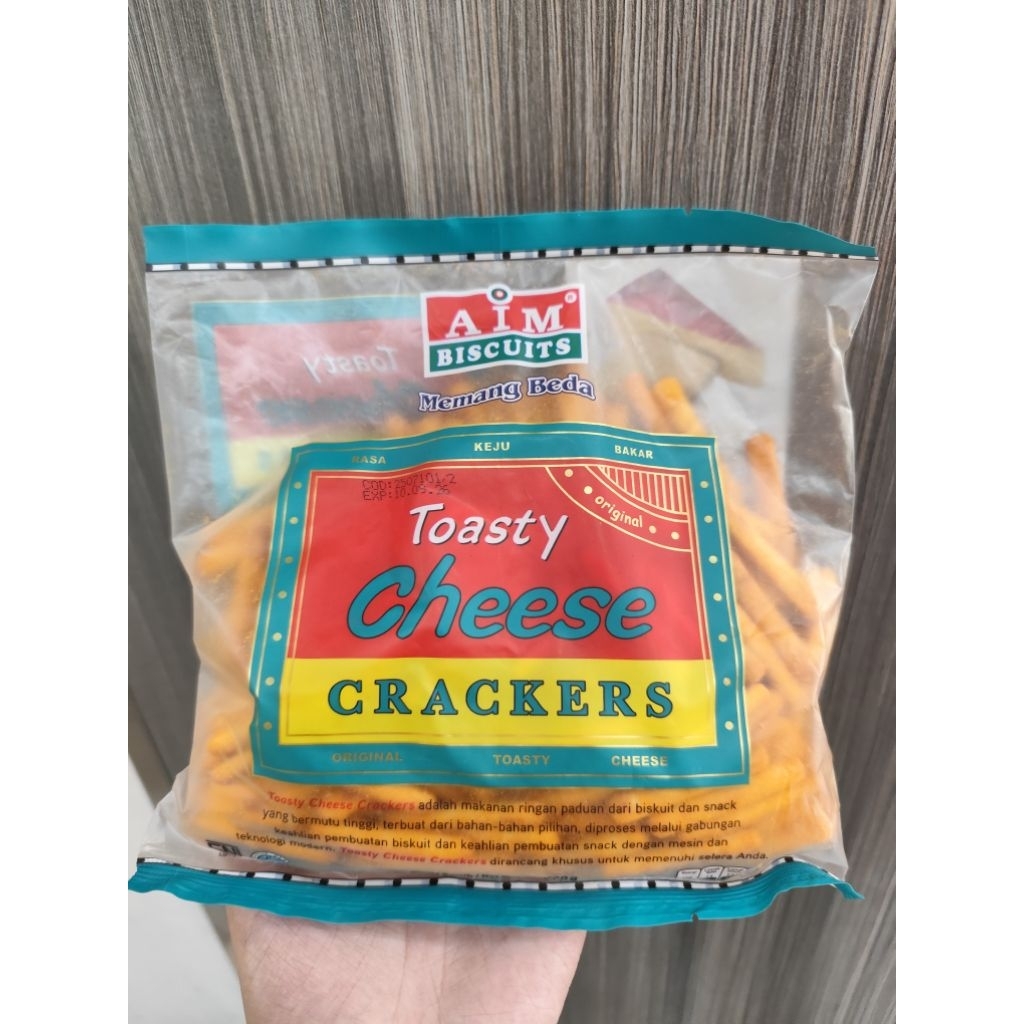 

AIM TOASTY CHEESE CRACKERS 180G (1001800013)