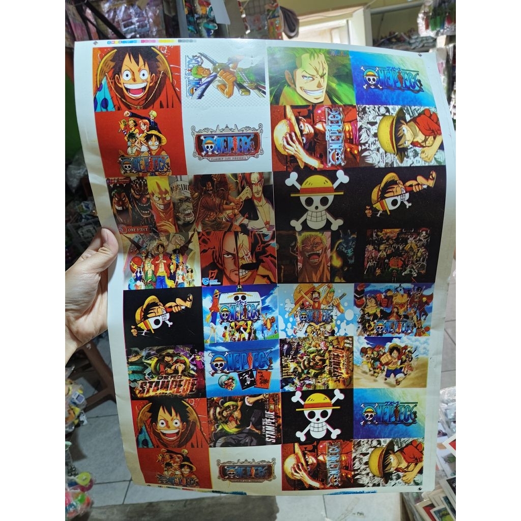 

32pcs / stiker one Piece / stiker tempel / stiker viral