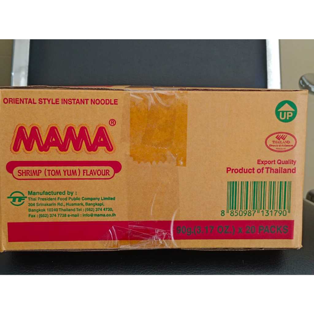 MAMA Shrimp Tomyum / Tomyum 90gr Oriental Style Instan Noodle - Mie Instan Thailand Tomyam Tom Yum J