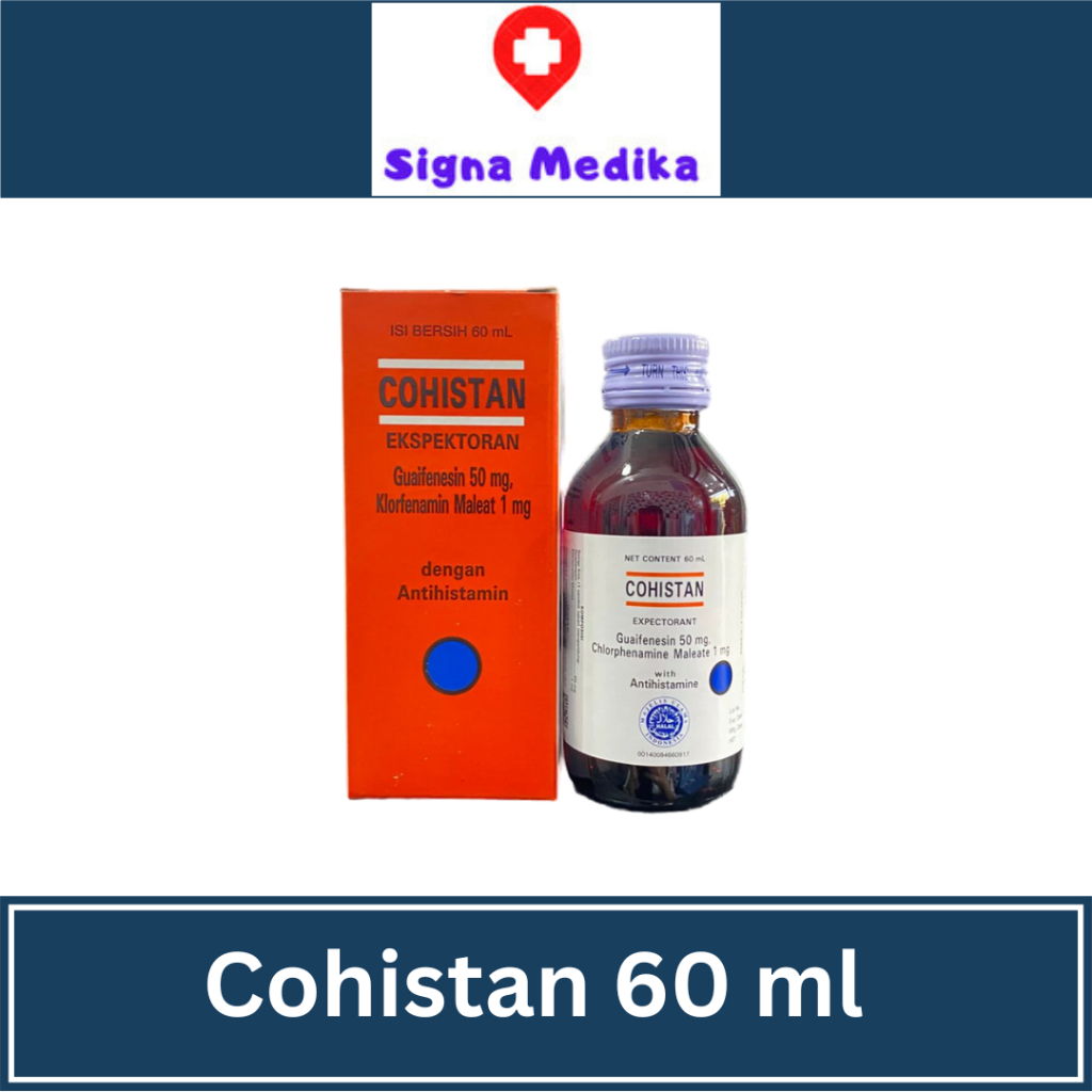 Cohistan Expectorant Sirup 60 ml - Obat Batuk