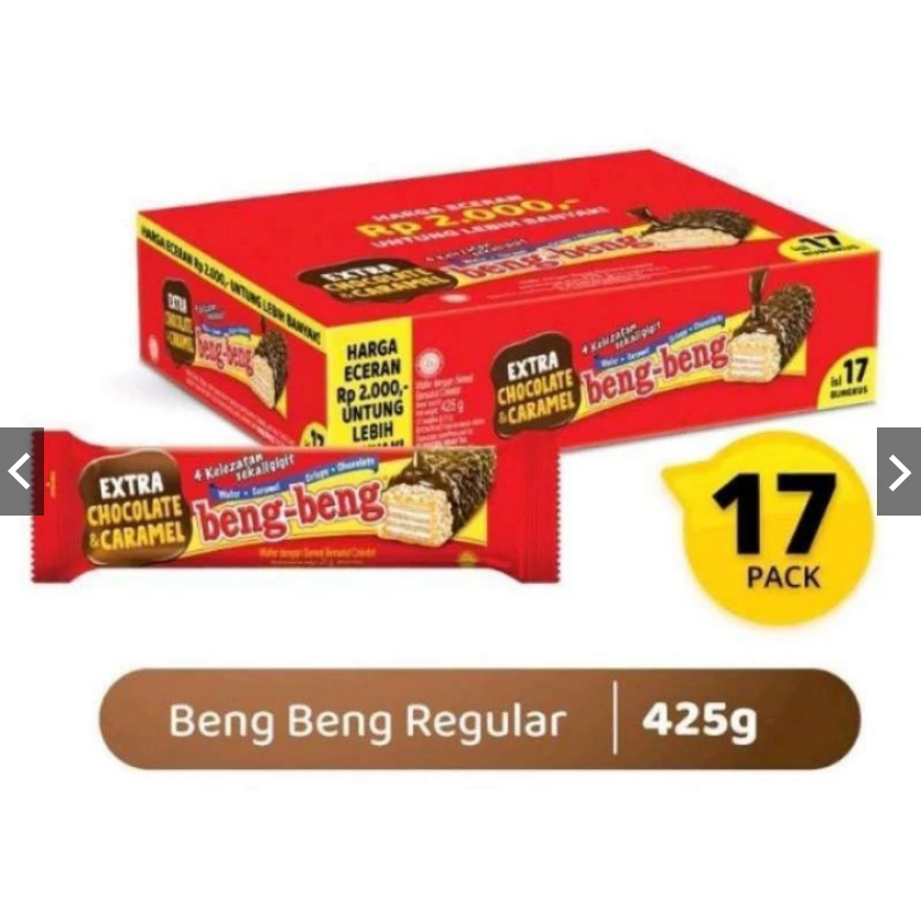 

beng beng 1 box isi 17 pcs