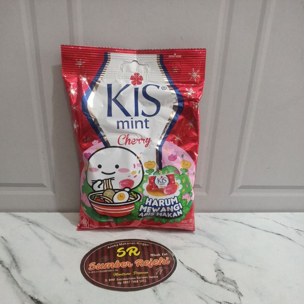 

PERMEN KISS RASA CERI MINT BERAT 125 GRAM