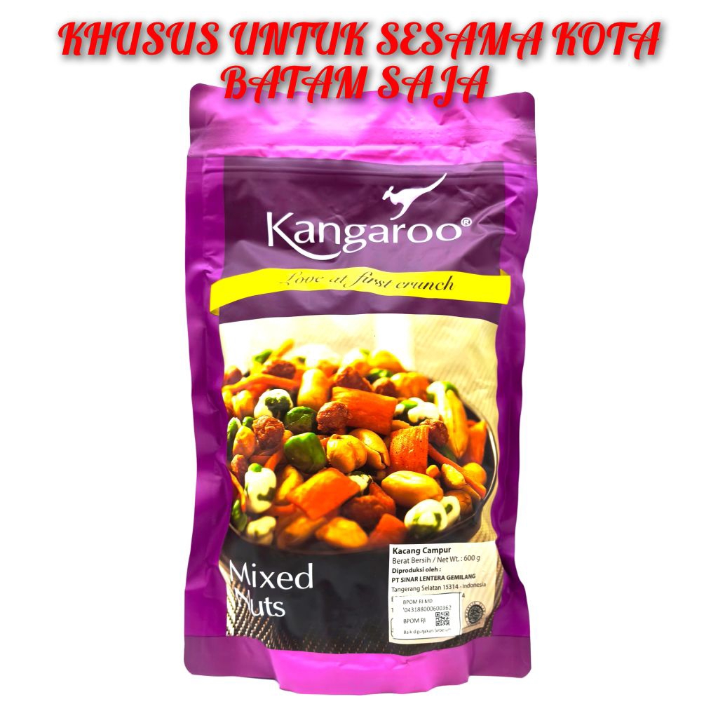 

Kangaroo Kacang Campur 600 gram