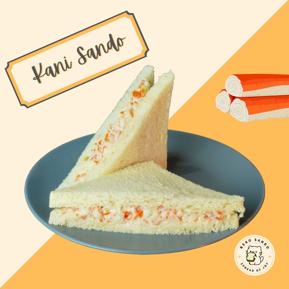 

Kani Salad Sando | Roti Sandwich Crab stick Mayo Homemade – Neko Sando