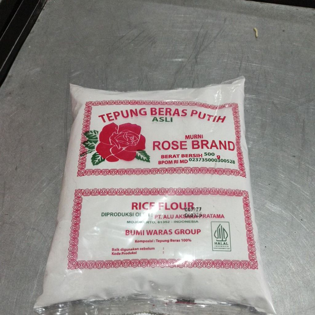 

Tepung Beras Putih Rose Brand 500g