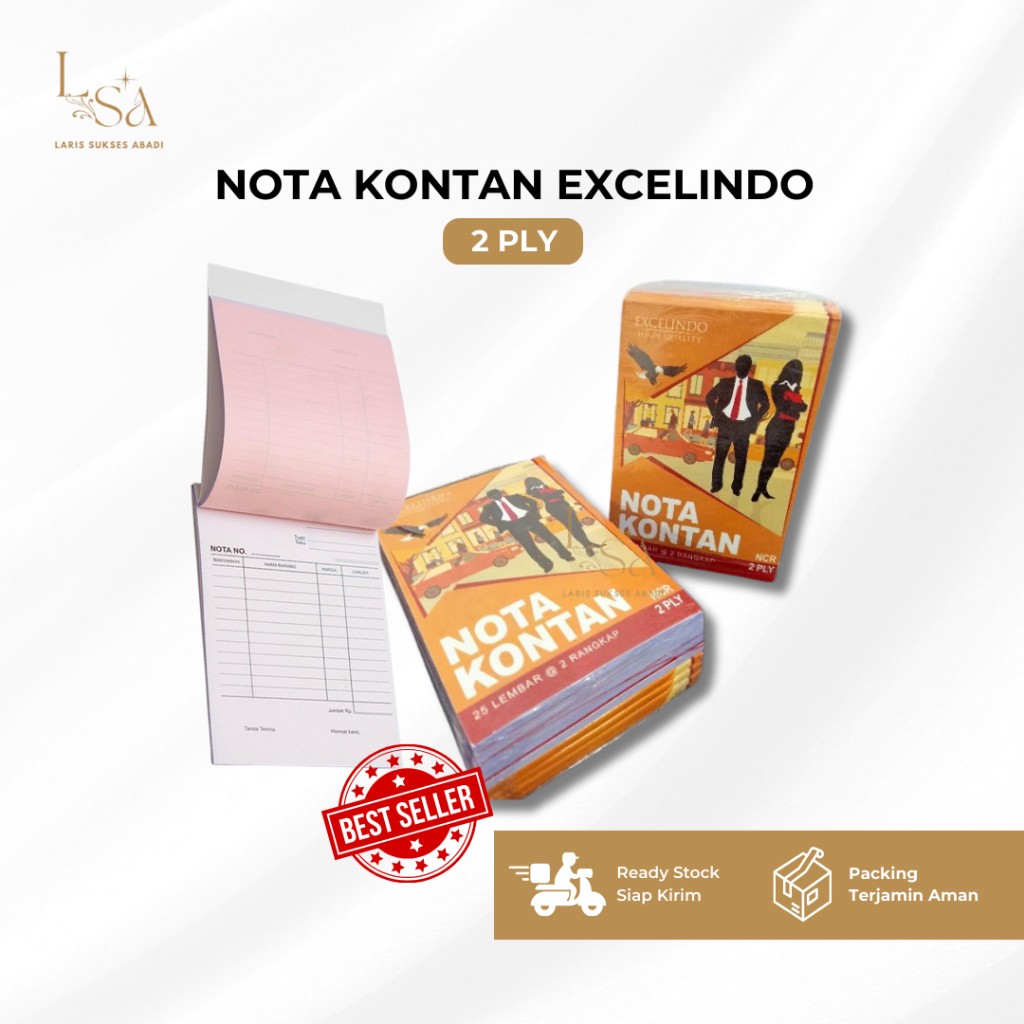 

Nota Kontan 2 Ply Excelindo / Buku Nota 2 Ply