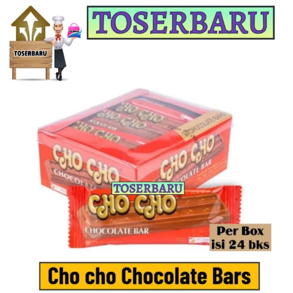 

Cho Cho chocolate bar (24pcs @10gr)