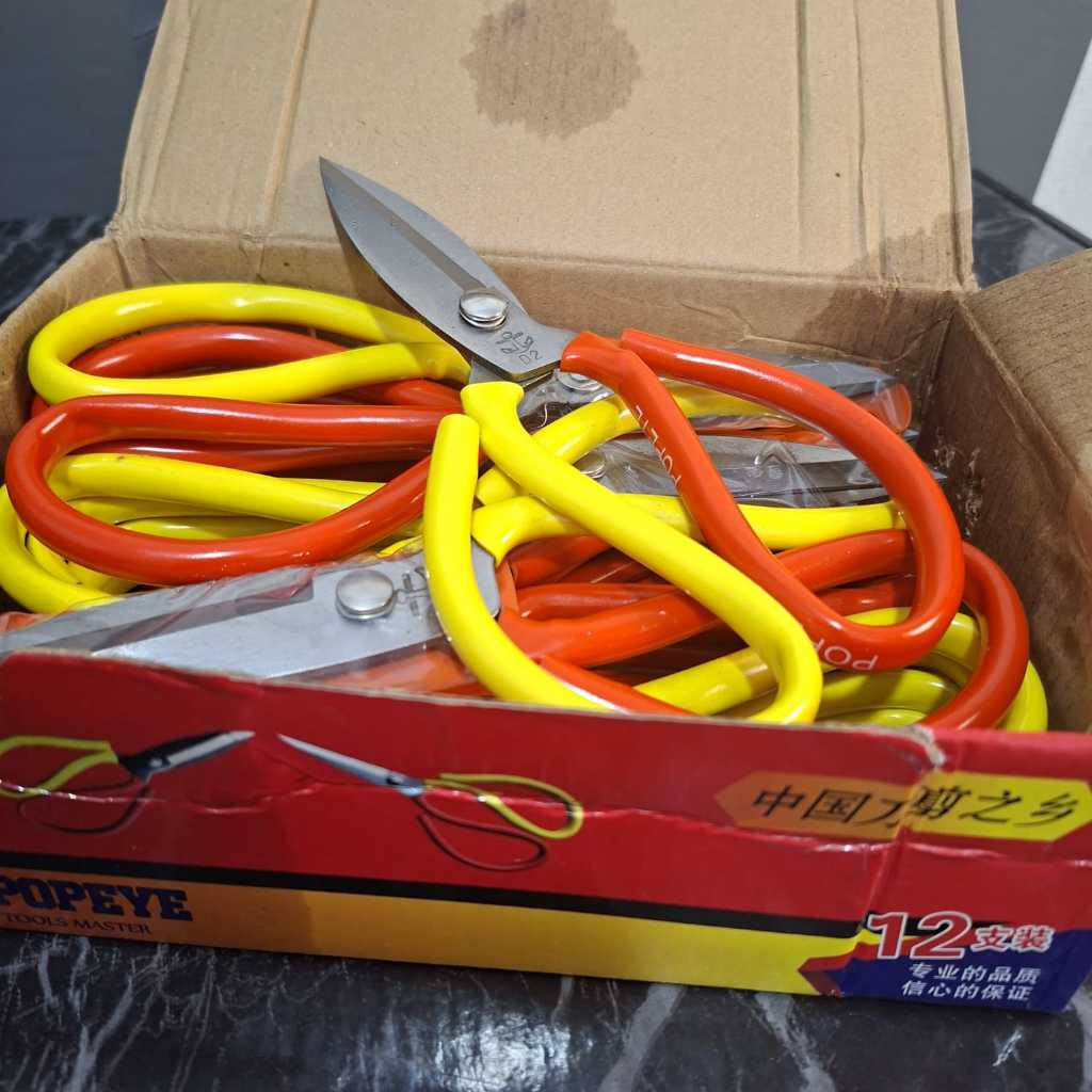 

Gunting POPEYE Kodok 23cm – Tajam Awet untuk Kain & Kulit