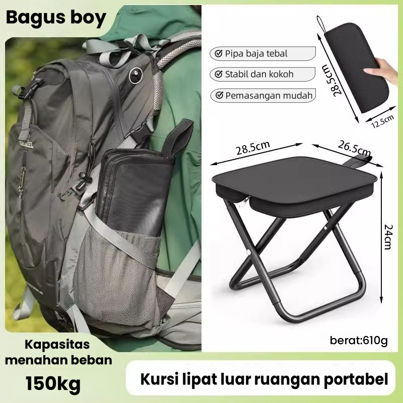 Kursi Lipat Portable/Kursi Lipat Camping/ Kursi Lipat Outdoor/ Kursi Portable/ Bangku Lipat Portable