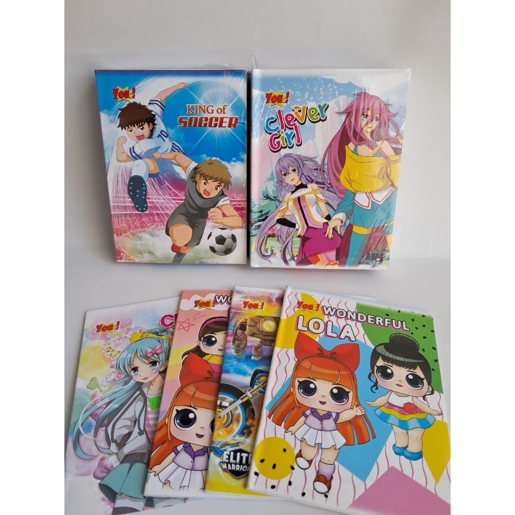 

Buku tulis YOU isi 30/50 lembar - satuan motif random