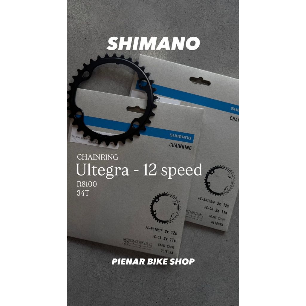 CHAINRING SHIMANO ULTEGRA R8100 34T 12speed ORI