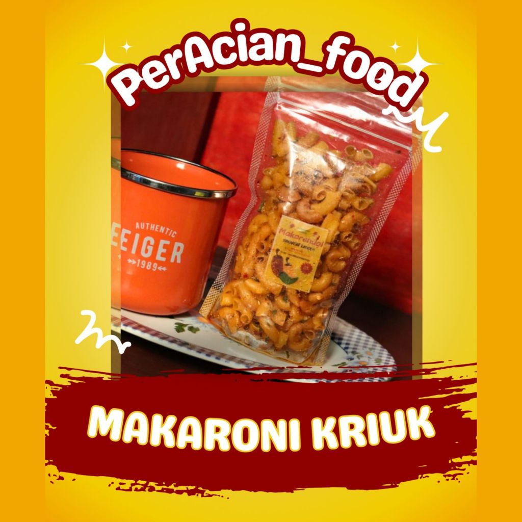 

Makaroni |Cemilan renyah |Makaroni Cikruh