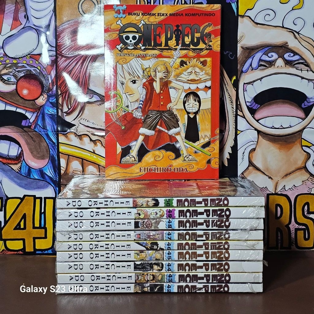 komik one piece 41 sampai 50 fullset