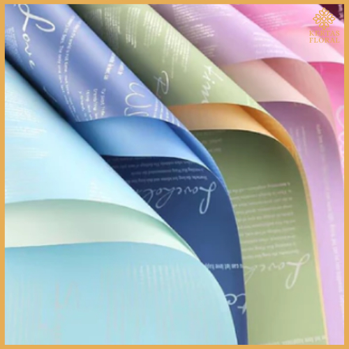 

Kertas Buket Bunga Kertas Cellophane Flower Wrapping Hand Bouquet Florist Ecer KB6025