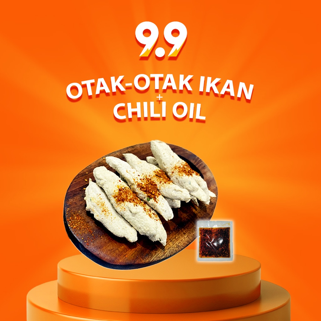 

[1 Pack] Otak-Otak Ikan + Chili Oil by Juragan Basreng