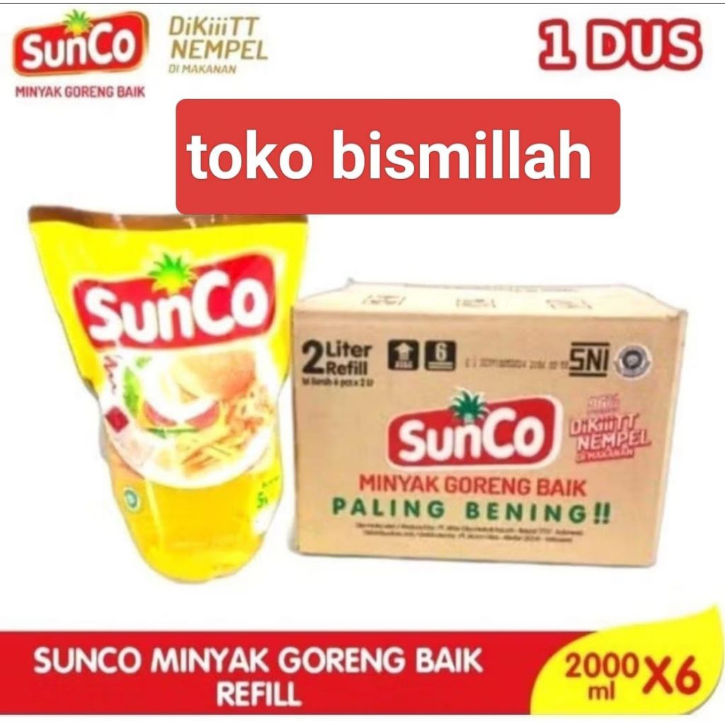 

MINYAK GORENG SUNCO 2L DAN MINYAK GORENG BERBAGAI MERK LAIN