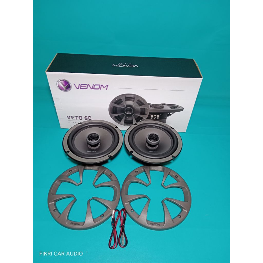 Speaker Coaksial Venom VETO 6C VENOM ELLEMENTO 2way 6'5 inch Audio mobil
