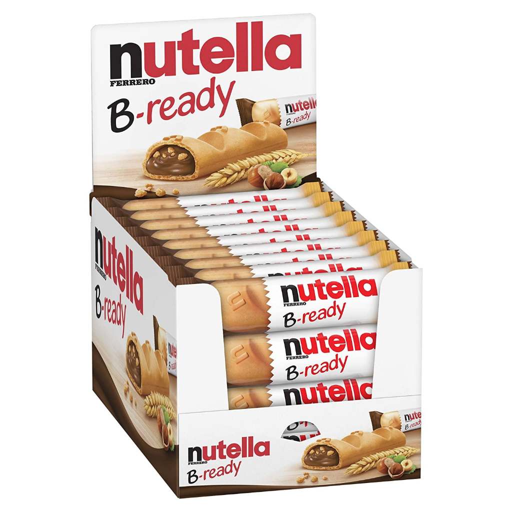 

Nutella B-Ready 22gr Box Dan Satuan