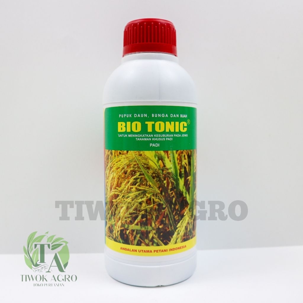 BIO TONIC PADI 500ml - Pupuk Cair Padi, Peningkat Hasil Panen & Penyubur Daun