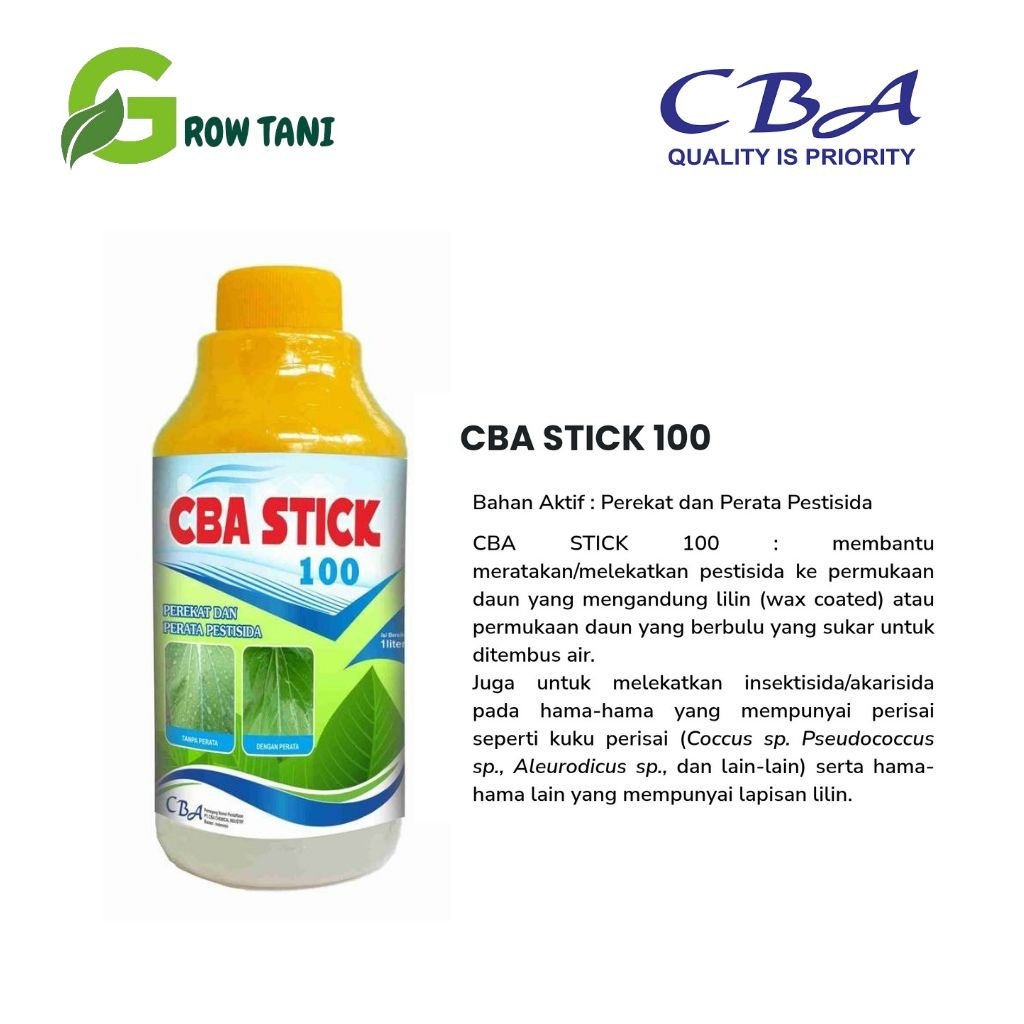 Perata dan Perekat Pestisida Insektisida CBA Stick 1 liter