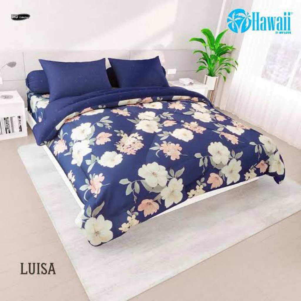 Bedcover Set Fitted 180 HAWAII by My Love 180x200 King Size No. 1 Bed Cover flat