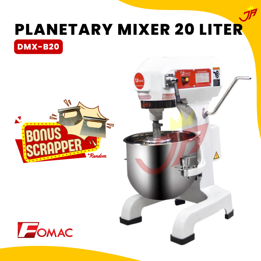 FOMAC Planetary Mixer 20 Liter DMX-B20 / DMX B20/ Mixer 20 liter Fomac